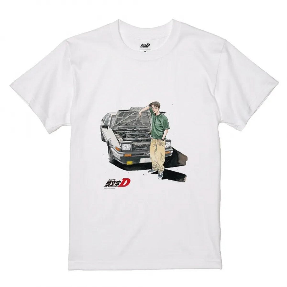 頭文字D｜頭文字D 藤原拓海とAE86 Tシャツ イニD イニシャルD｜ウェア