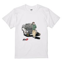 頭文字D｜頭文字D 藤原拓海とAE86 Tシャツ イニD イニシャルD｜ウェア