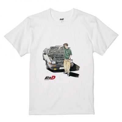 頭文字D｜頭文字D 藤原拓海とAE86 Tシャツ イニD イニシャルD｜ウェア