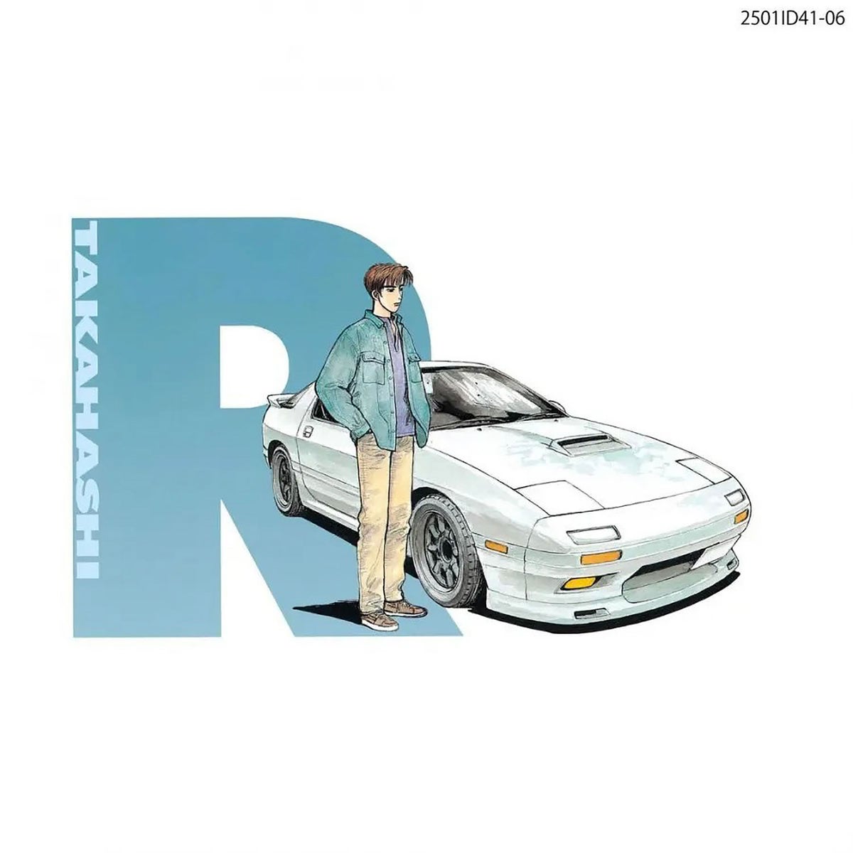 頭文字D｜頭文字D 高橋涼介 Tシャツ イニD イニシャルD｜ウェア｜ホワイト