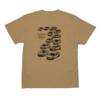ONWORKS｜ホンダ シビック HONDA CIVIC HISTORY Tシャツ｜ウェア｜ダークベージュ