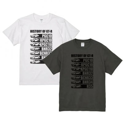 ONWORKS｜日産 NISSAN HISTORY OF GT-R Tシャツ｜ウェア