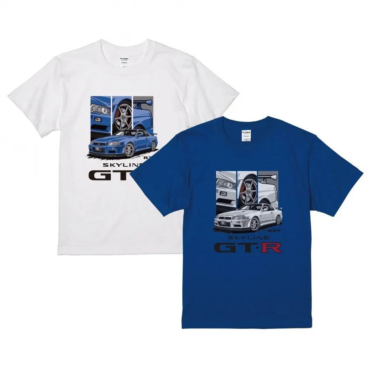 ONWORKS｜日産 NISSAN SKYLINE GT-R (R34) Tシャツ｜ウェア