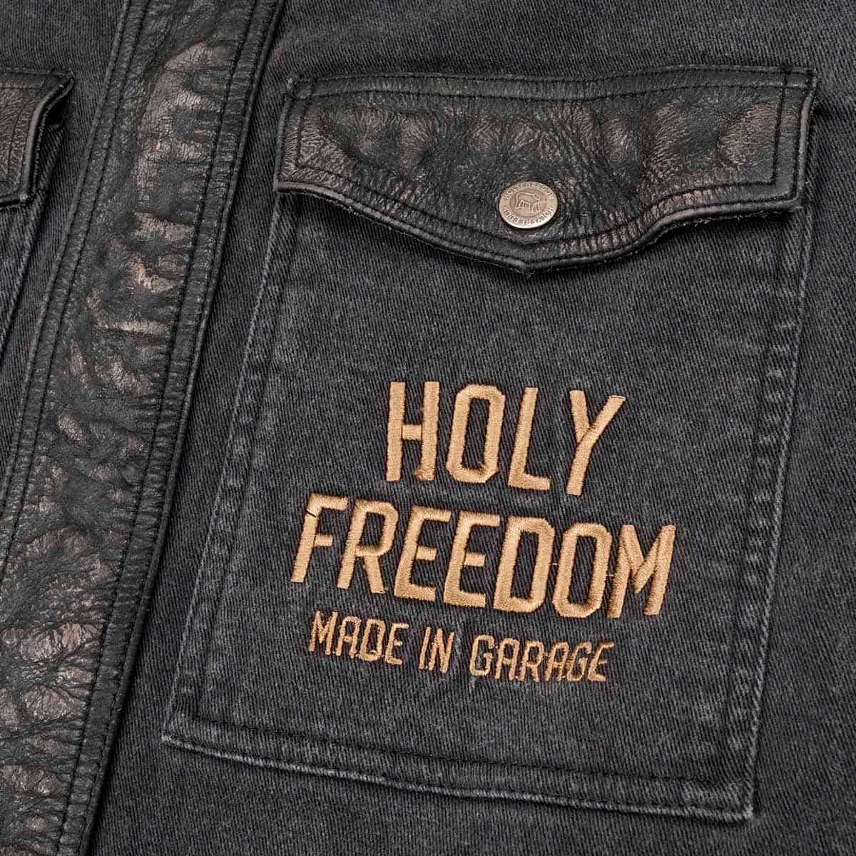 HolyFreedom｜トゥットネロ｜オーバーオール｜ブラック
