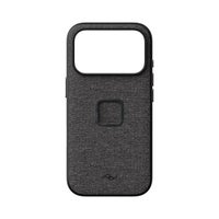Peak Design｜ナイロンキャンバス│ iPhone 18 Pro/Pro Max エブリデイ ケース｜雑貨｜チャコール