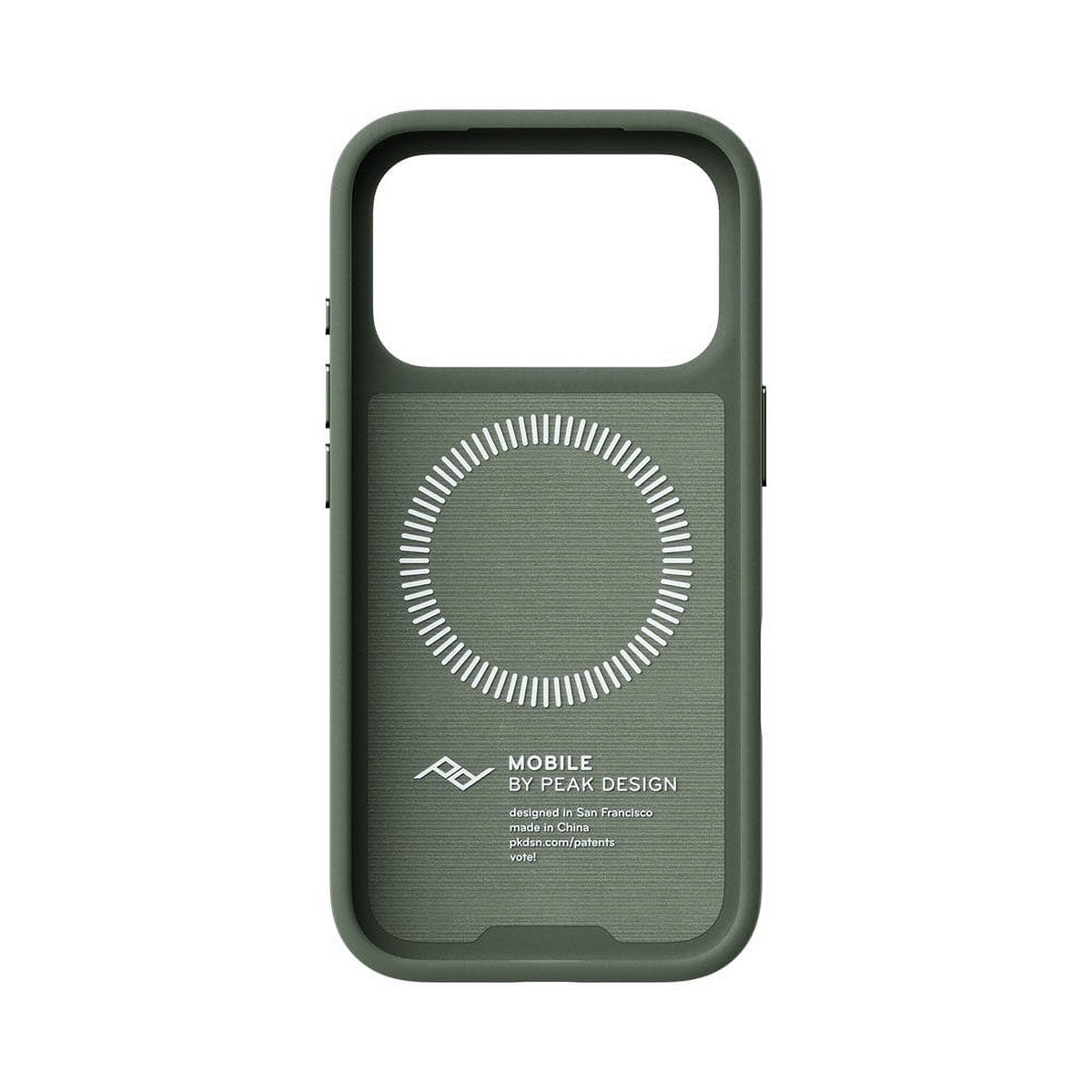 Peak Design｜ナイロンキャンバス│ iPhone 18 Pro/Pro Max エブリデイ ケース｜雑貨｜セージ