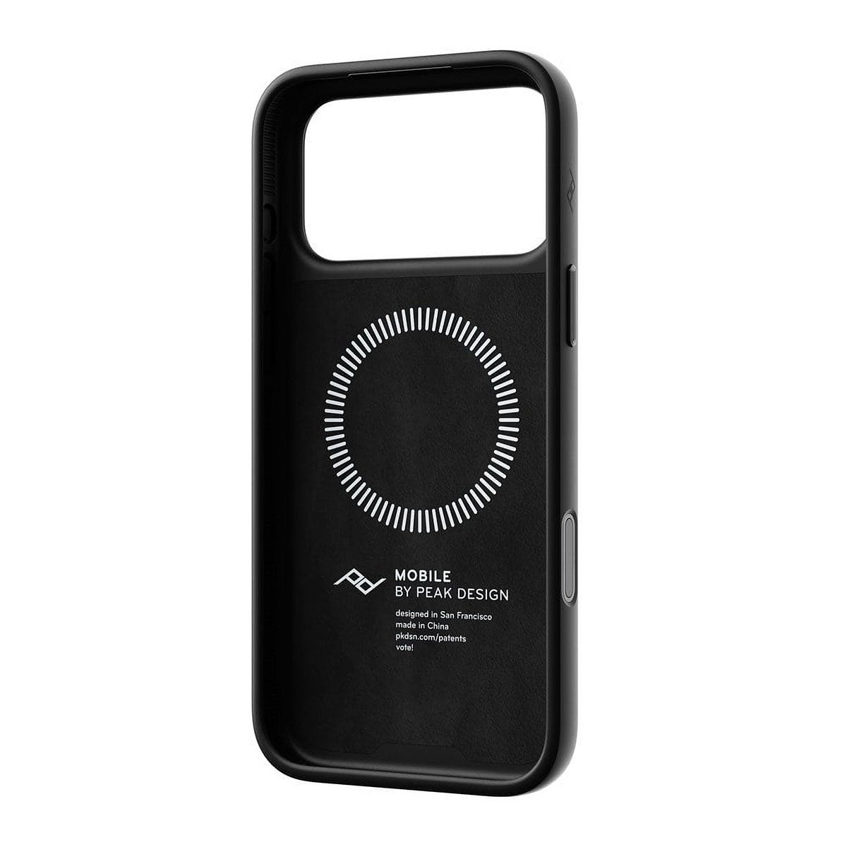 Peak Design｜ブラック レザー │ iPhone 18 Pro / Pro Max エブリデイ ケース｜雑貨｜ブラック