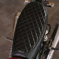 Trip Machine｜レザーシートカバー for ロイヤル・エンフィールド Interceptor 650｜雑貨｜ブラック