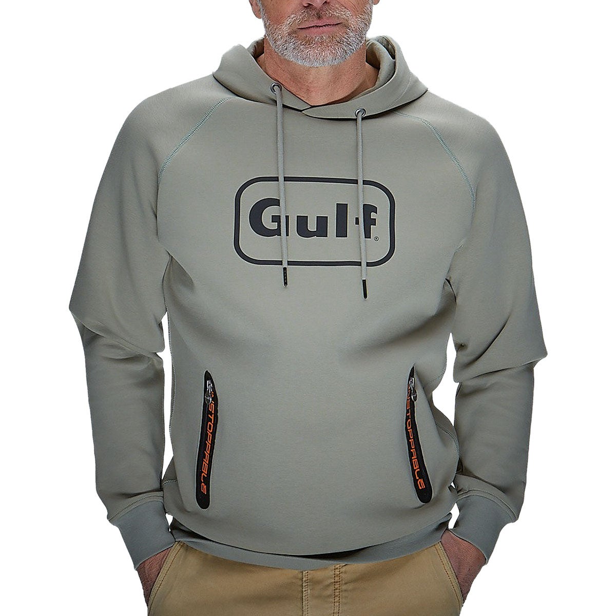 GULF｜ガルフ ストレッチ フーディ｜ウェア｜オリーブ