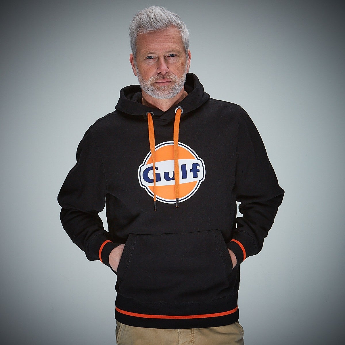 GULF｜ガルフ フーディ｜ウェア｜ブラック｜モデル着用