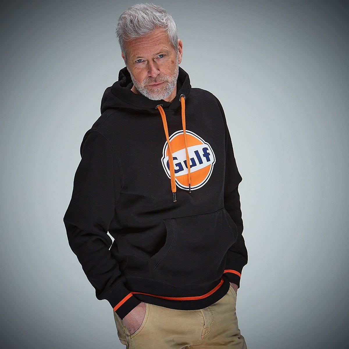 GULF｜ガルフ フーディ｜ウェア｜ブラック｜モデル着用