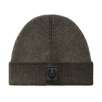 BELSTAFF｜ガーメント ダイ ASP ビーニー｜帽子｜ブラウン