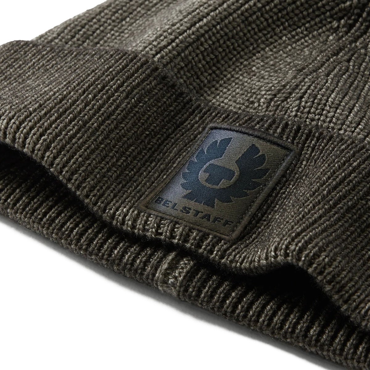 BELSTAFF｜ガーメント ダイ ASP ビーニー｜帽子｜ブラウン