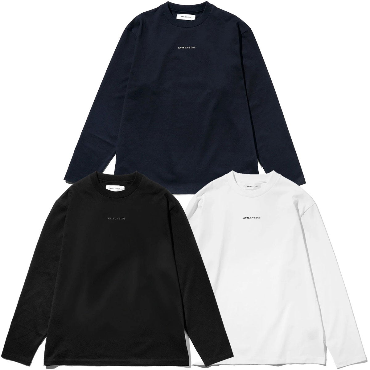 ARTA｜ARTA CVSTOS フロント ロゴ L/S Tシャツ｜ウェア
