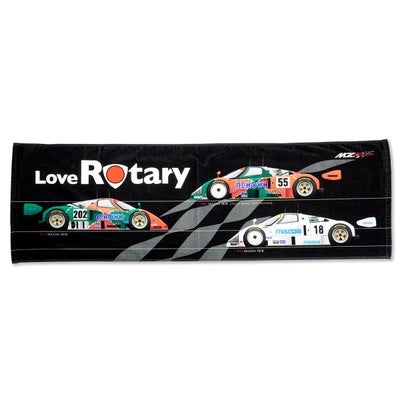 MZRacing｜LoveRotary ルマンスポーツタオル｜雑貨