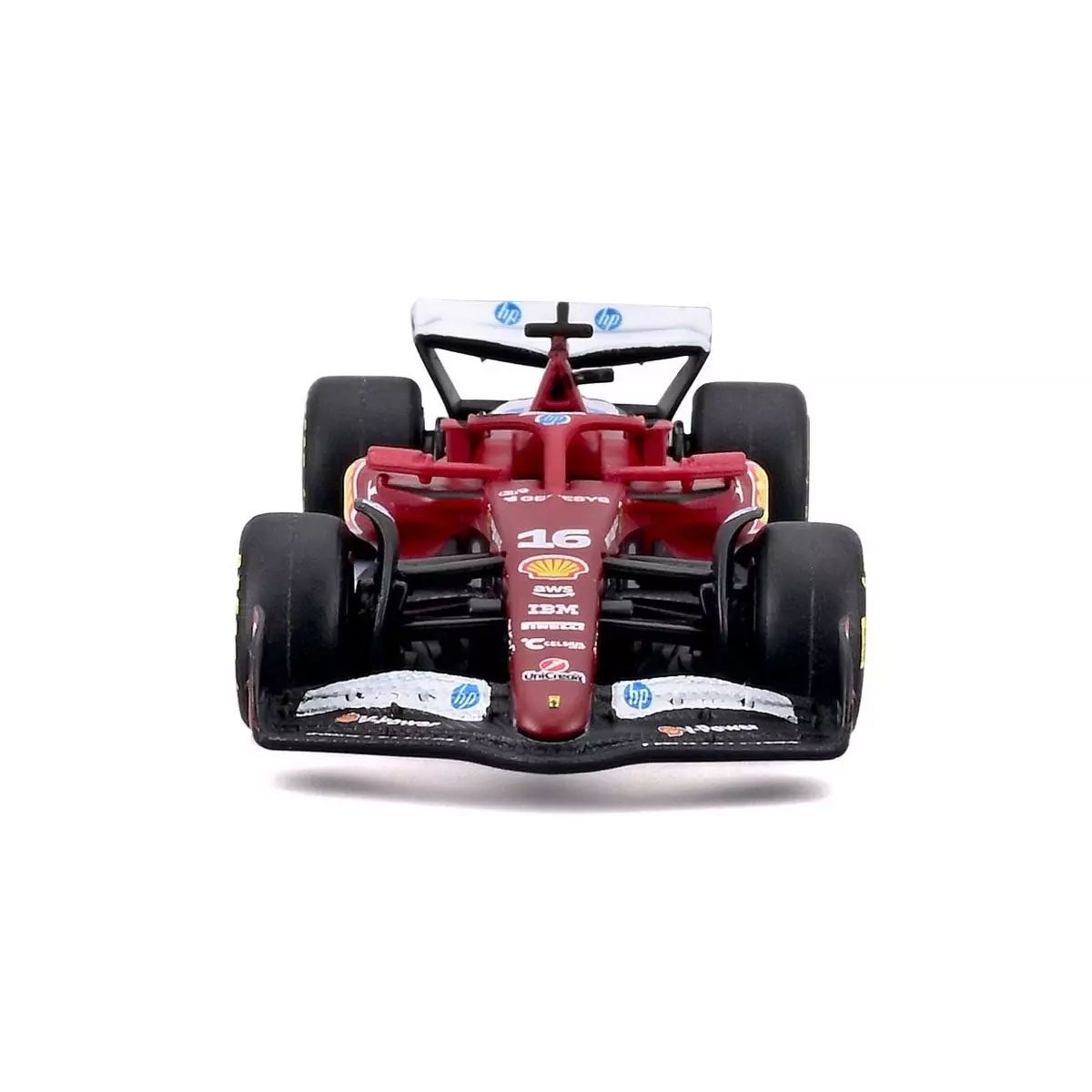 Bburago｜1/64 フェラーリ SF-25 2025 オーストラリアGP No,16 C.ルクレール クリアケース/ドライバー無｜模型