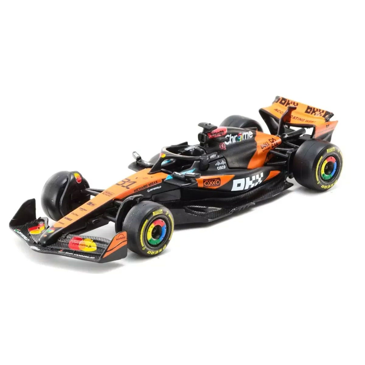 Bburago｜1/64 マクラーレン F1チーム MCL39 オーストラリアGP 2025 No,81 O.ピアストリ クリアケース/ドライバー無｜模型