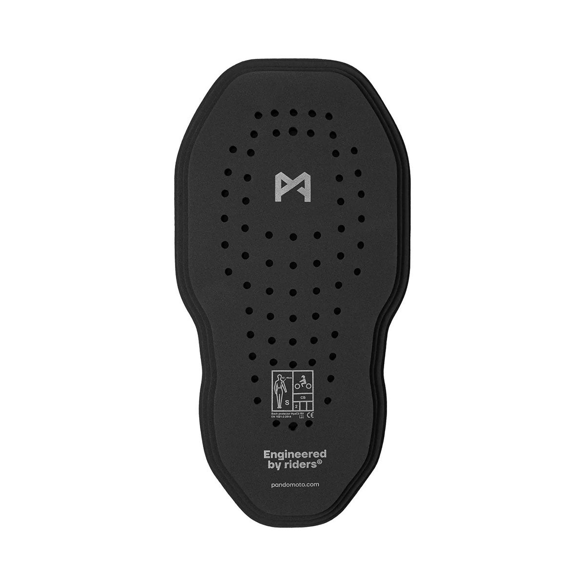 Pando Moto｜クアトロ フレックス バックプロテクター｜プロテクター｜ブラック
