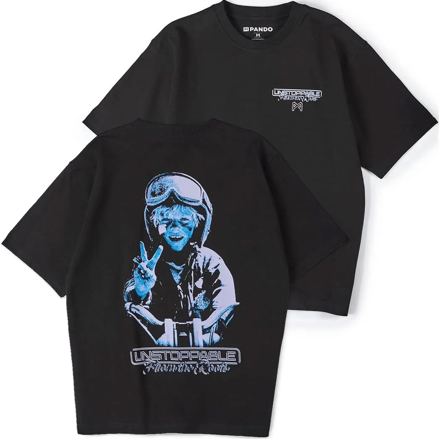 Pando Moto｜ルーク ルーツ オーバーサイズ Tシャツ｜トップス