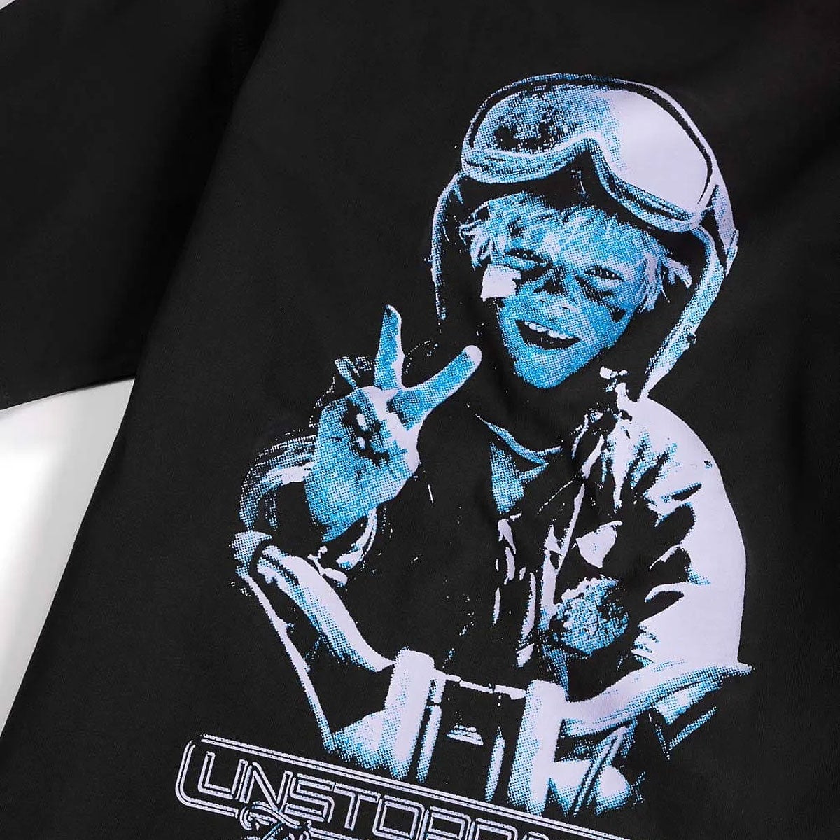 Pando Moto｜ルーク ルーツ オーバーサイズ Tシャツ｜トップス｜ブラック
